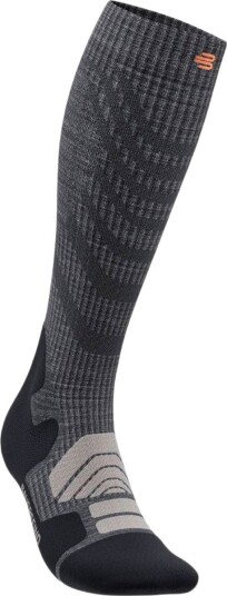 Bauerfeind Outdoor Merino Kompressjonsstrømper Herre Grå 42   45 S