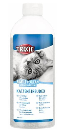 Trixie Simple'N'Clean Deodorant Til Kattedo Med Aktivt Kull Trixie Simple'N'Clean Deodorant Til Kattedo Med Aktivt Kull