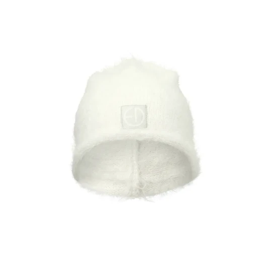 Elodie Details Furry Knit Beanie - Vanilla White - White - 0-6M Elodie Details Furry Knit Beanie - Vanilla White - White - 0-6M