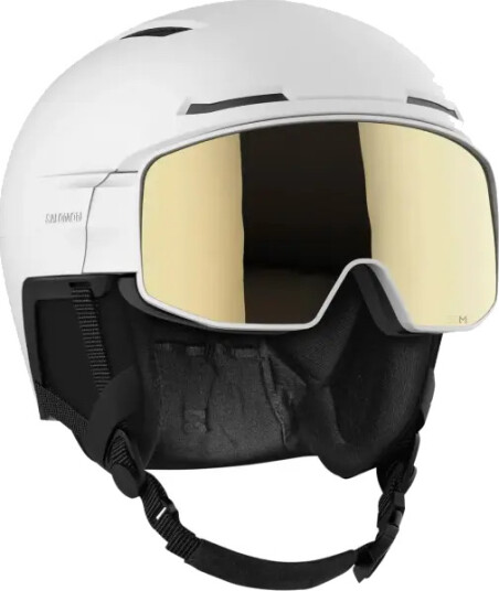 Salomon Driver Pro Sigma Skihjelm med Visir White 54-56 cm Salomon Driver Pro Sigma Skihjelm med Visir White 54-56 cm