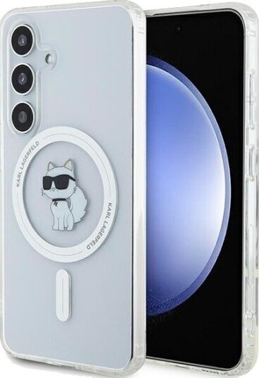 Karl Lagerfeld MagSafe Deksel til Samsung Galaxy S24 - Gjennomsiktig IML Choupette