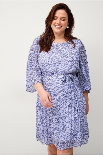 Zizzi - Kjole caCathrine 1/2 Blk Dress - Lilla