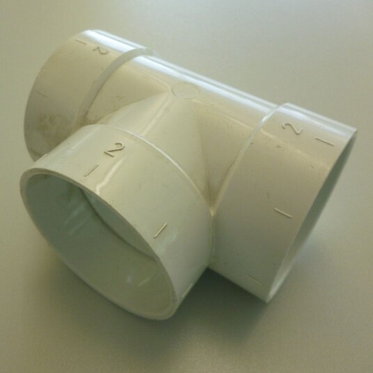 VillaventØ51mm T-rør for Kontakt VillaventØ51mm T-rør for Kontakt