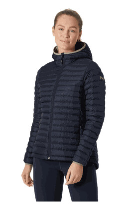 Helly hansen Sirdal Hooded Insulator Jack isolasjonsjakke dame Mørk blå XL