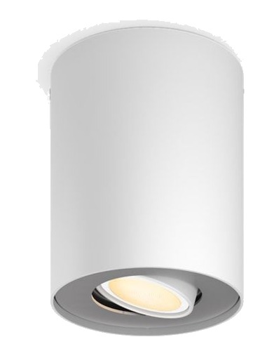 Philips Hue - Pillar Hue Single Spot White Amb. 1 x 4,2W White - Lampemesteren
