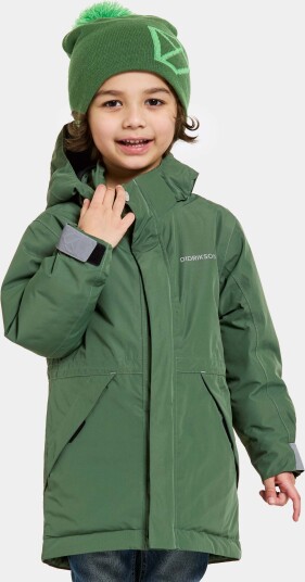 Didriksons Tundran Vinterjakke Pine Green 100 Didriksons Tundran Vinterjakke Pine Green 100