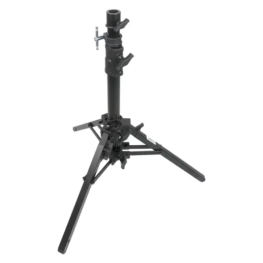 Kupo 161MB Slider Stand (Black) 2 justerbare bein for avvatring. Kupo 161MB Slider Stand (Black) 2 justerbare bein for avvatring.