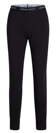 Urban Quest Bamboo Women Sweat leggings svart L Urban Quest Bamboo Women Sweat leggings svart L