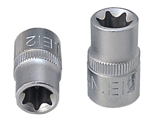 Ks Tools 911.4340, Stikkontakt, 3/8", 1 Hoder, Kromvanadiumstål, Din 3120, Iso 1174, 25 G