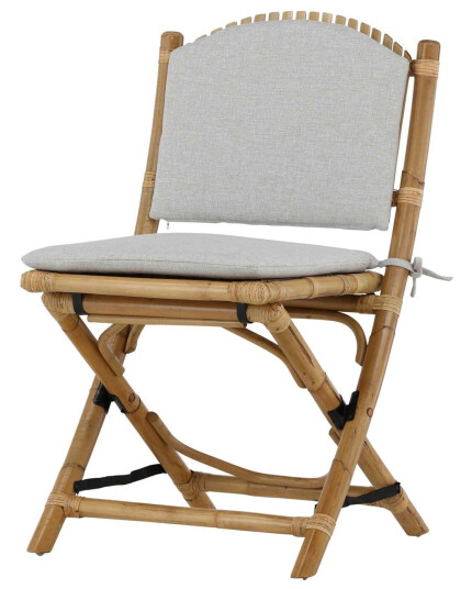 Venture Design Cane spisestol Bambus/grå Natur Venture Design Cane spisestol Bambus/grå Natur