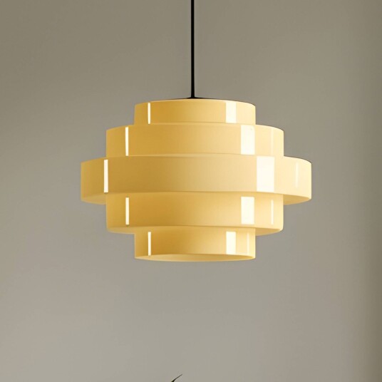 Pendellampe Filo ALDEX dimbar Gul / orange Stue / spisestue Glass Skandinavisk