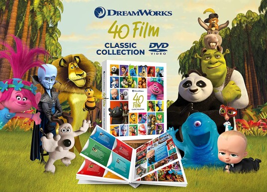 Dreamworks 40 Film Classic Collection DVD