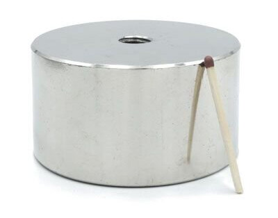 SuperMagneter Pot Magnet Ø 75 X 40 Mm M10 Gjenge Løftekraft 340 Kg