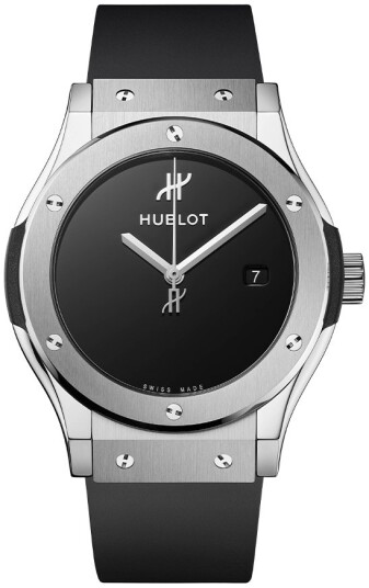 Hublot Herreklokke 542.NX.1270.RX.MDM Classic Fusion Grå/Gummi Ø42