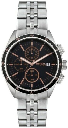 Breil Herreklokke EW0545 Tribe Sort/Stål Ø43 mm Breil Herreklokke EW0545 Tribe Sort/Stål Ø43 mm