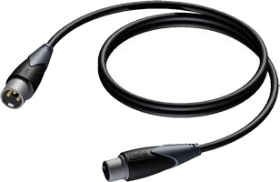 Procab Classic Series Cla901 Lydforlengelseskabel Xlr Hann Til Xlr Hunn 1.5 M Procab Classic Series Cla901 Lydforlengelseskabel Xlr Hann Til Xlr Hunn 1.5 M