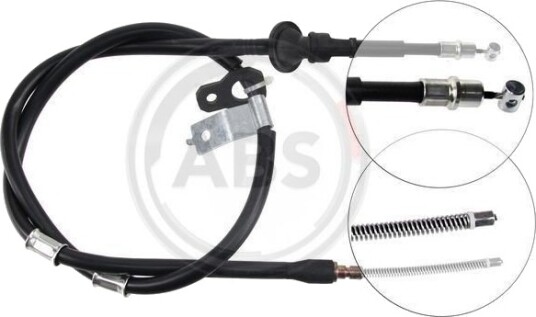 A.B.S. K14088 Tautrekk håndbremse A.B.S. K14088 Tautrekk håndbremse