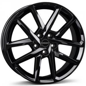 BORBET XV Black Glossy 8.5x19 5/108 ET45 B72.5