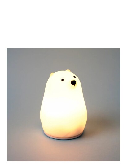 Puckator Adoramals Polar Bear Colour Change LED Night Light Sleep Lamp Yellow