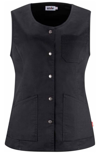 Smila Workwear Dame Bea Vest Svart 1 stk SBG-70352-99 M