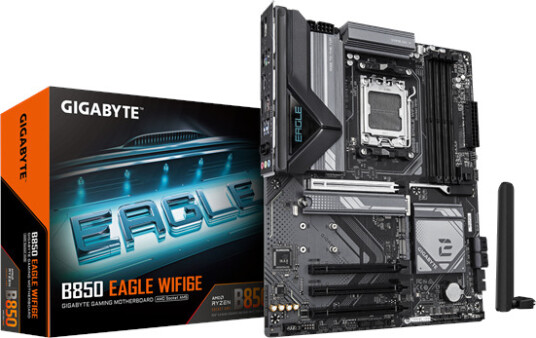 Gigabyte B850 EAGLE AM5 ATX Hovedkort med Wi-Fi 6E og DDR5 Gigabyte B850 EAGLE AM5 ATX Hovedkort med Wi-Fi 6E og DDR5