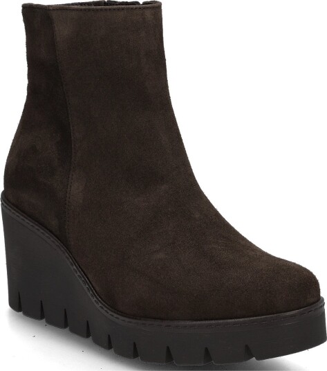 Gabor Wedge Ankle Boot DARK BROWN 35.5 Gabor Wedge Ankle Boot DARK BROWN 35.5