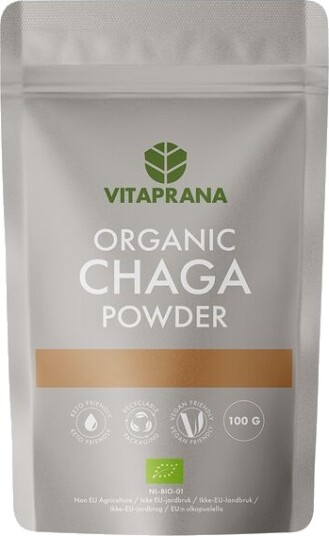 Organic Chaga Pulver, 100g Organic Chaga Pulver, 100g
