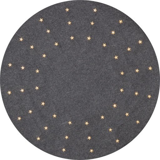 Star Trading Juletreteppe Grått med LED-Stjerner 1649809-01-0 1649805-01-0