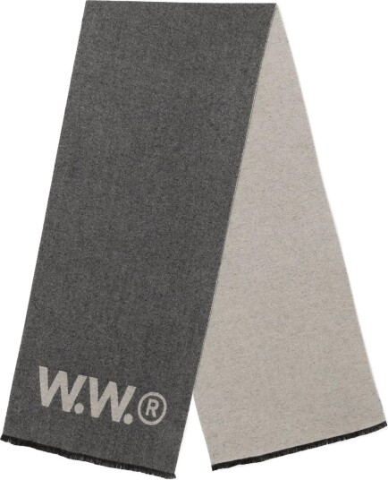 WOOD WOOD Wwjackson Scarf 25498 - METEORITE - One Size