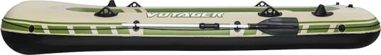 Oppblåsbar Gummibåt Hydro-Force Voyager X4 65163 350x145cm 4 pers Oppblåsbar Gummibåt Hydro-Force Voyager X4 65163 350x145cm 4 pers