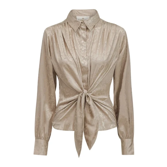 Karmamia Dame Bluser & Skjorter Beige XL Karmamia Dame Bluser & Skjorter Beige XL