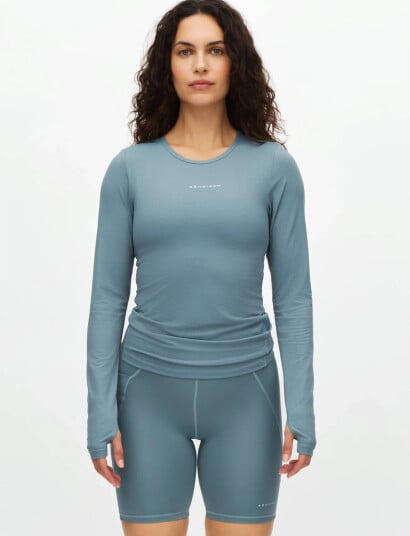 Röhnisch Jacquard Ls Top   Blue   XL