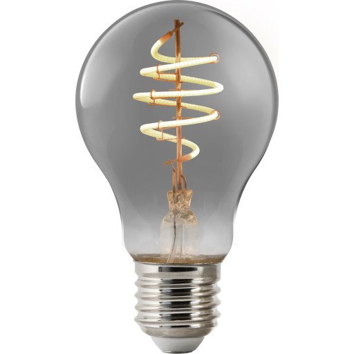 Smartpære E27 4,7W 1800 Kelvin 100 Lumen 60 mm Røykfarget