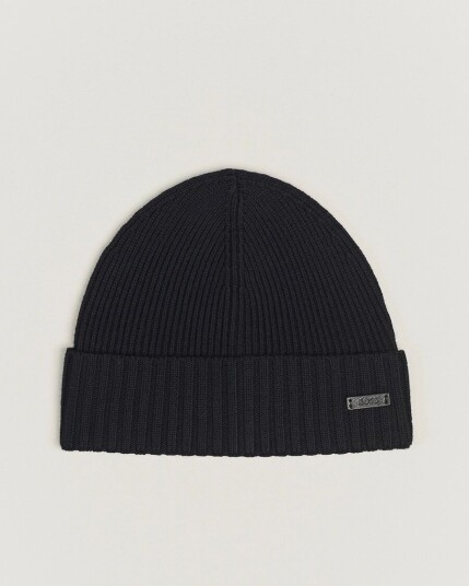 Boss BLACK Fati Wool Beanie Black Boss BLACK Fati Wool Beanie Black