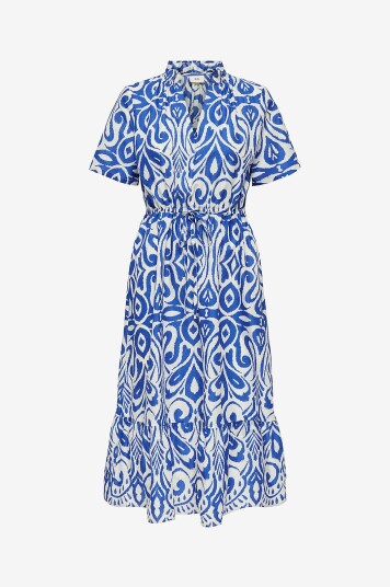 JDY   Kjole jdyAnna S/s Midi   Blå