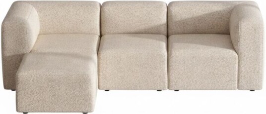 Cubic M sjeselongsofa høyre eller venstrevent beige.