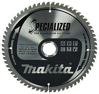 Makita sirkelsagblad til aluminium 216 x 30 mm 64 tenner