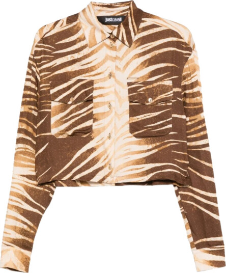 Just Cavalli Dame Bluser & Skjorter Brun L,