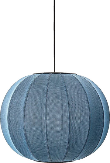 Made By Hand Knit-Wit Round Taklampe Blue Stone Ø45 Made By Hand Knit-Wit Round Taklampe Blue Stone Ø45