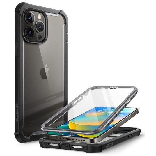 I-Blason iPhone 14 Pro i-Blason Ares Bakdeksel Med Skjermbeskytter - Svart I-Blason iPhone 14 Pro i-Blason Ares Bakdeksel Med Skjermbeskytter - Svart
