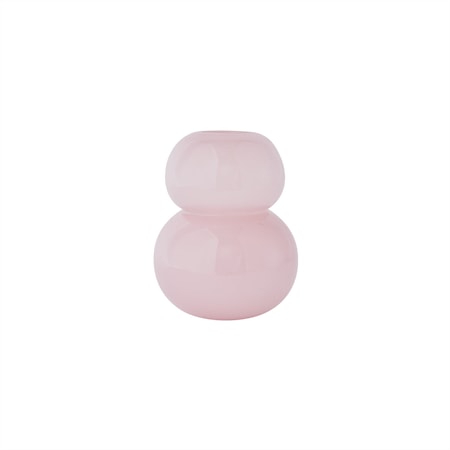 Lasi Vase Liten Rose