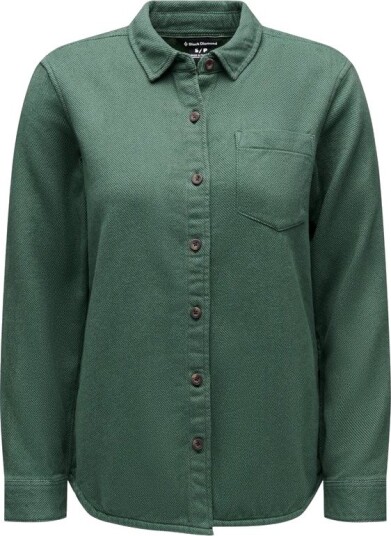 Black Diamond Women"s Project Flannel Laurel Green Black Diamond Women"s Project Flannel Laurel Green