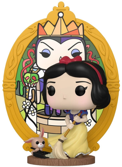 Funko POP! Deluxe: Disney Snow White Snow White Evil Queen Stained Glass