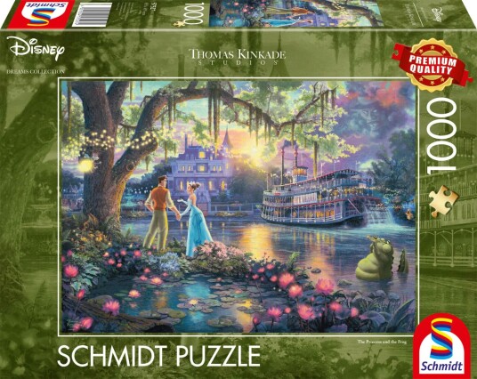 Schmidt Puslespill Schmidt 1000 WD Kinkade Prinsessen fros Schmidt Puslespill Schmidt 1000 WD Kinkade Prinsessen fros