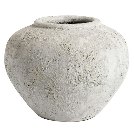 Luna Krukke Grå Terracotta 26x34 cm Luna Krukke Grå Terracotta 26x34 cm