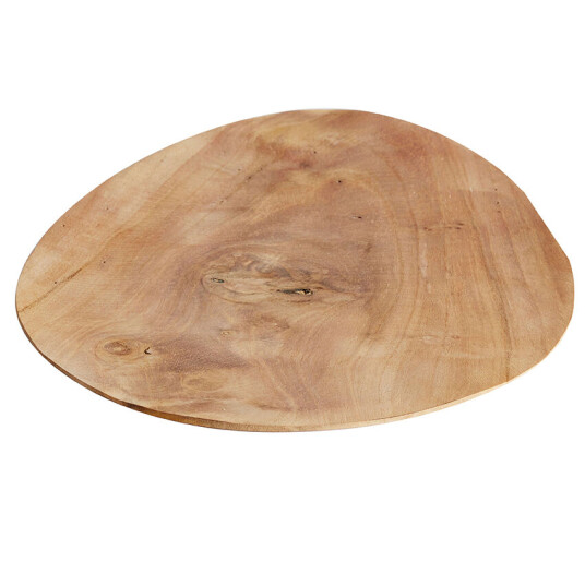 MUUBS Drop tallerken 19x25 cm Natur