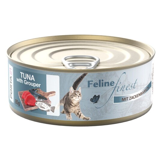 Porta 21 Feline Finest 85 G Tunfisk Med Havabbor