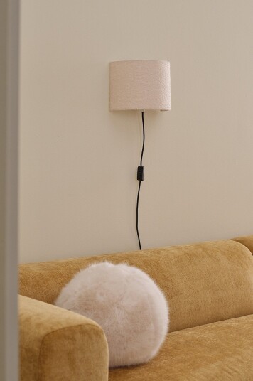 Ellos Home   Vegglampe Becky   Hvit