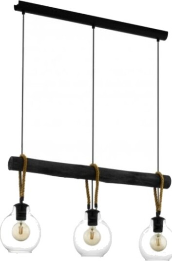 Eglo Roding Spisebordlampe 3Xe27 Klar Eglo Roding Spisebordlampe 3Xe27 Klar