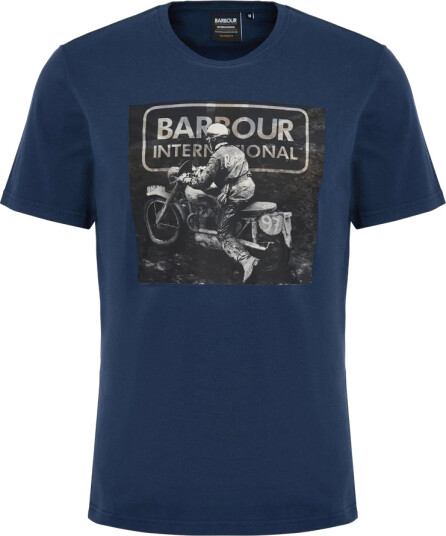 Barbour Herre Topper Blå L,